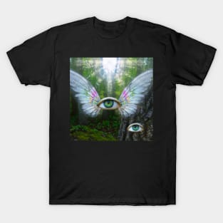 Dreamcore Eye with wings - Angel - Weirdcore dreamcore design T-Shirt